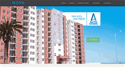 Desktop Screenshot of inmobiliarianova.cl